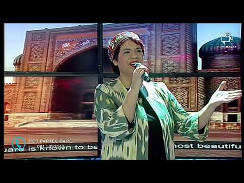 Teresa Sparaco a Partenope TV tributo alla canzone uzbeka