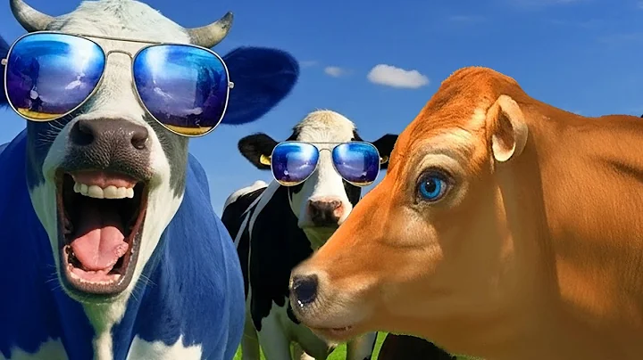 BEST FUNNY COW DANCE 🐄 │ Cow Song & Cow Videos