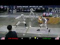 B2 - Cadet Men's Foil - T4 - ( Lin v Chen ) -  Summer Nationals  - Milwaukee, WI – 2025