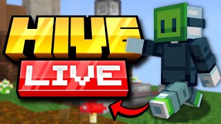 🔴Hive Live (Bedwars and CUSTOMS)🔴