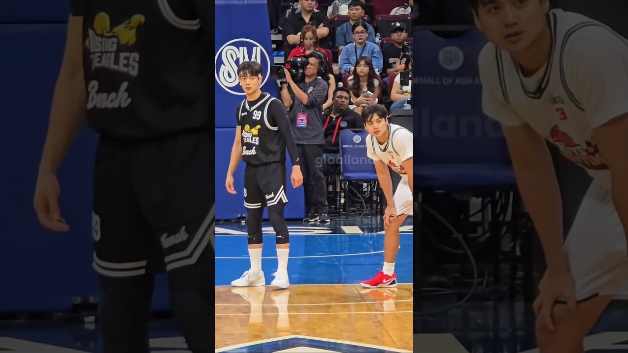 Чхве Минхо из SHINee и Ривер Джозеф из PBB в одном кадре и их взаимодействие на BENCH Shoot Of Asia.