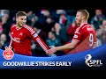 Goodwillie strikes early to give dons the lead