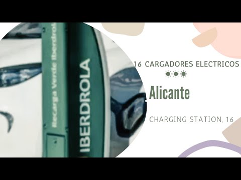 The Biggest Charging Station in the South of Europe. 5 min. charge the car, Alicante