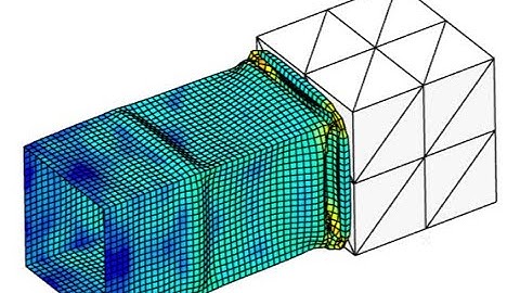 Tutorial 4, Explicit Dynamics Crush Tube  Rigid Body  Transition from ABAQUS to 3DEXPERIENCE