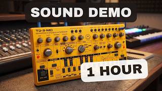 Behringer TD-3-MO – 1 Hour Synth Exploration | Custom Presets & Sequences | Sound Demo