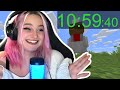 I became a minecraft speedrunner