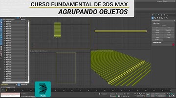 Curso 3DS Max Parte 15 - Agrupando Objetos