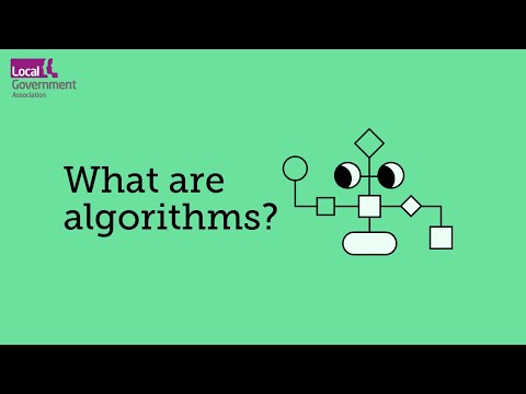 What are algorithms?