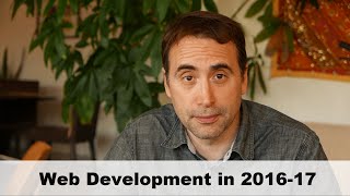 Learning Web Development in 2016-17