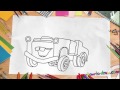 How to draw Mater   Easy step by step drawing lessons for kids