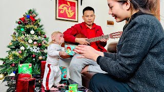 Bibi received special Christmas surprise from Dad and Mom