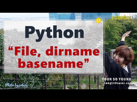 [PYTHON-170] Understanding File, dirname, and basename