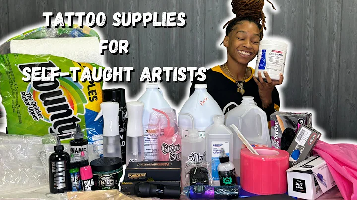 Everything You Need to Start Tattooing as a Self Taught Artist! Best Supplies on a Budget!