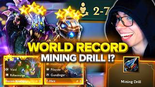 I Highrolled Mining Drill on STAGE 2 &amp; FINALLY Hit T-Hex 3!? | TFT Set 16 - Choncc's Treasure