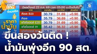 All Fuel Prices Up Another 0.90 Baht/Liter | Morning News in Mo Chit screenshot 1