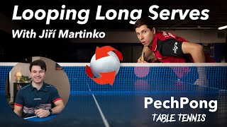 European Youth Champion Teaches How to Loop Long Fast Serves