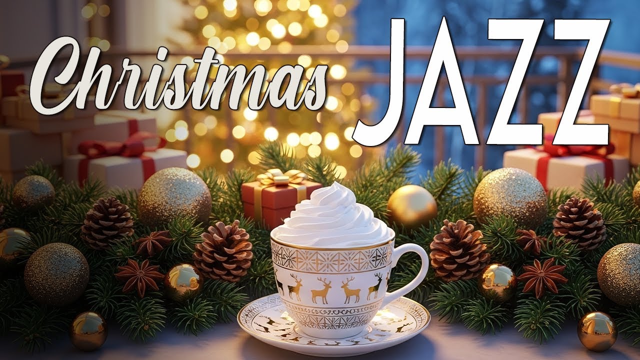 Winter Silence Poured into the First Cup ☕❄️ Christmas Coffee Jazz for Calm Productivity 🎶