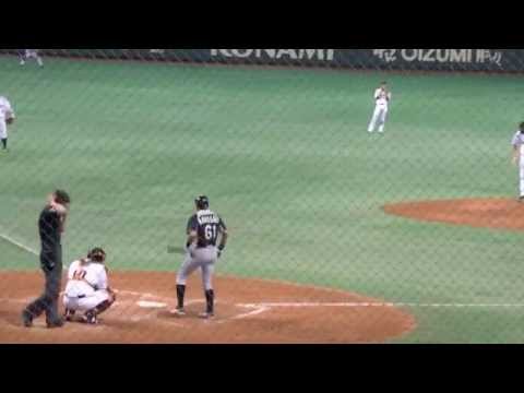 2012.3.26　巨人ホールトンｖｓマリナーズ川崎