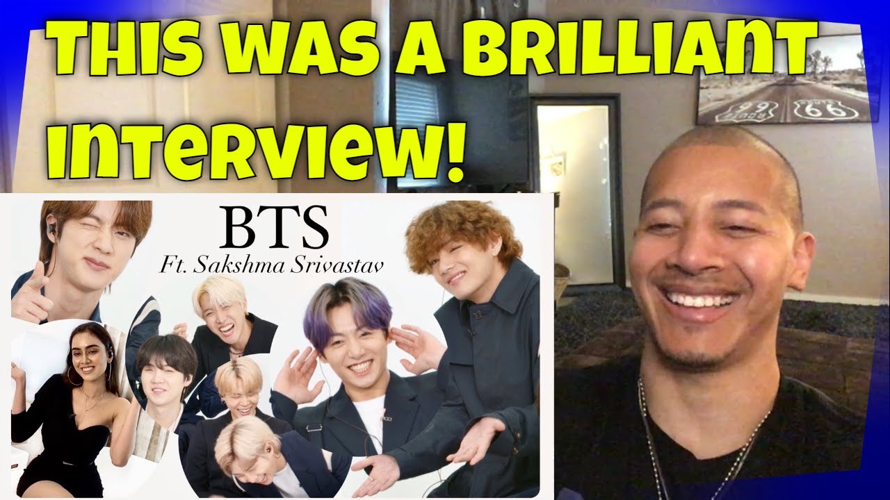 BTS ft. Sakshma Srivastav | Indian Interview (REACTION)