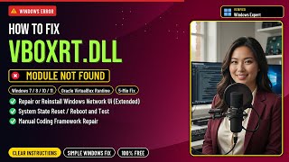 Fix vboxrt.dll VM Error!
