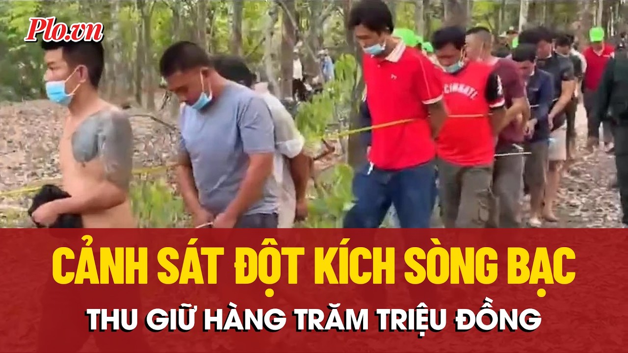 Cảnh sát đột kích sòng bạc, trường gà tại TP.HCM - PLO