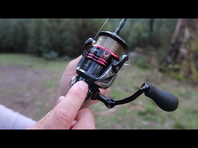 How to use the anti reverse on a fishing reel 