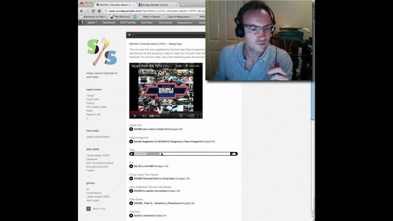 Sunday Sample #55: Chevolet advert (1974) -- "designings"