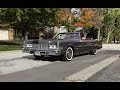 1973 Cadillac Eldorado Convertible in Gray & Engine Sound on My Car Story with Lou Costabile