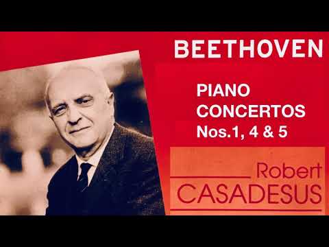 Beethoven - Piano Concertos No.1,4, 5 Emperor / New Master (reference recording : Robert Casadesus)