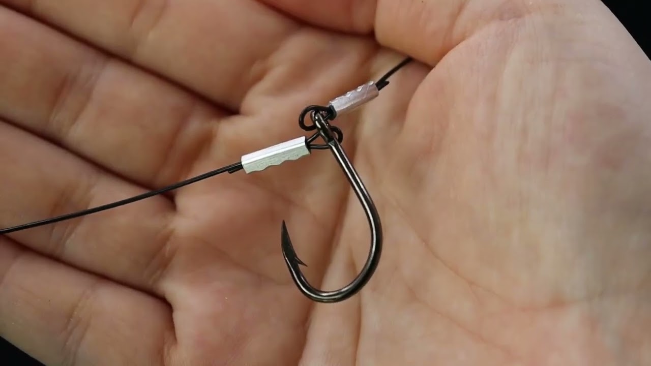 Halibut Rig Live Bait Rigs Stinger Rigs with 7-strand Steel Wire Thick Single Hooks Bkk Treble Hooks