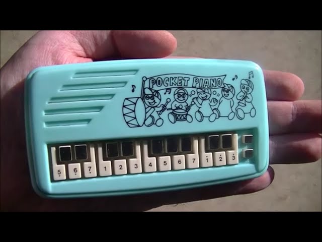 Introducing The World's Smallest Functional Playable Piano - YouTube
