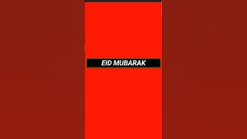 coding of eid mubarak and change color . #coding #javascript #html #musalman #eidmubarak