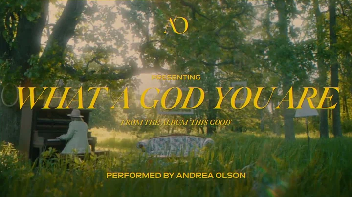 What A God You Are | Lyric Video