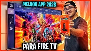 O MELHOR APLICATIVO ATUALIZADO DE 2023 para Qualquer (AMAZON FIRE TV STICK ANDROID TV)