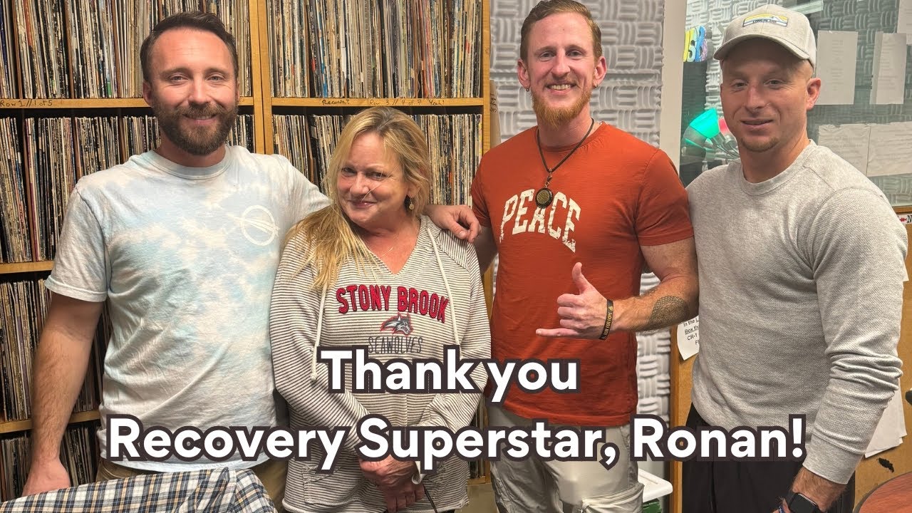 Play It Forward ~ WUSB 11/15/24~ “Interview with Recovery Superstar Ronan O'Brien"