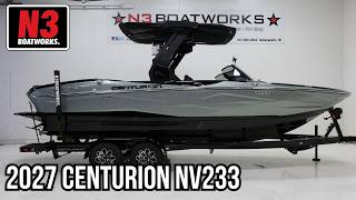 2027 Centurion NV233 - Olive Pewter Metal Flake - Walk Through || N3 Boatworks