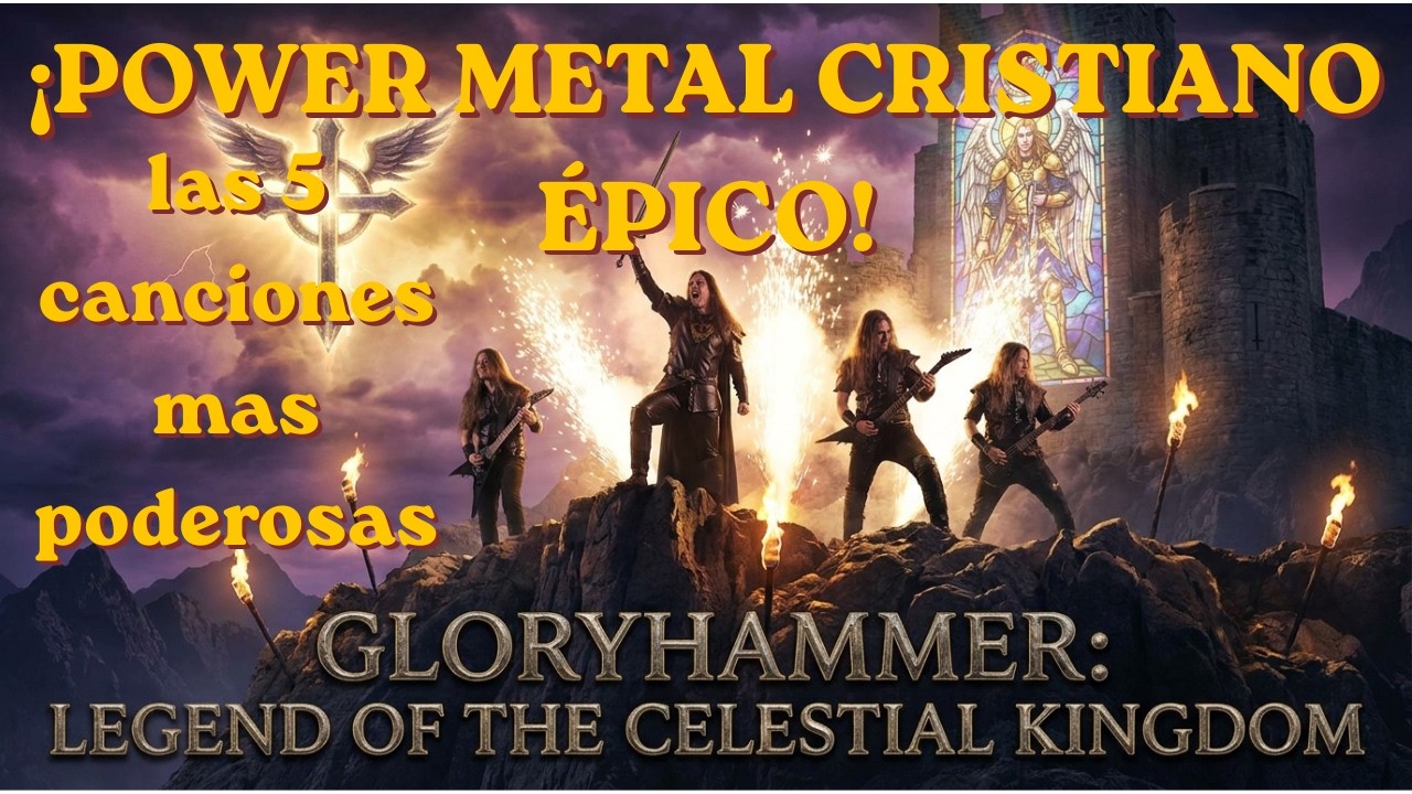 ¡POWER METAL CRISTIANO ÉPICO! - Canciones Poderosas de Guerra Espiritual