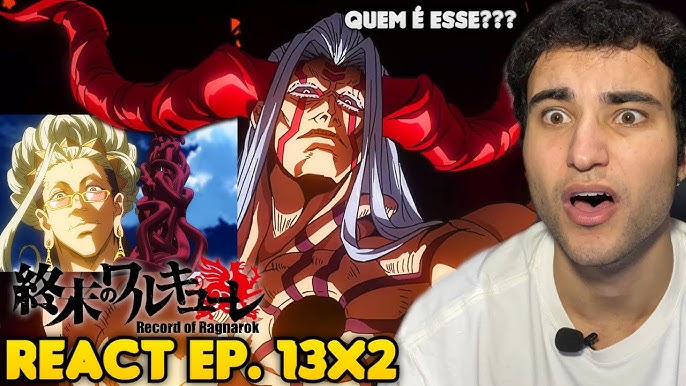 EPISÓDIO FINAL! HAO APARECE - React Record of Ragnarok EP. 15 Temp. 2 ( Shuumatsu no Valkyrie) 