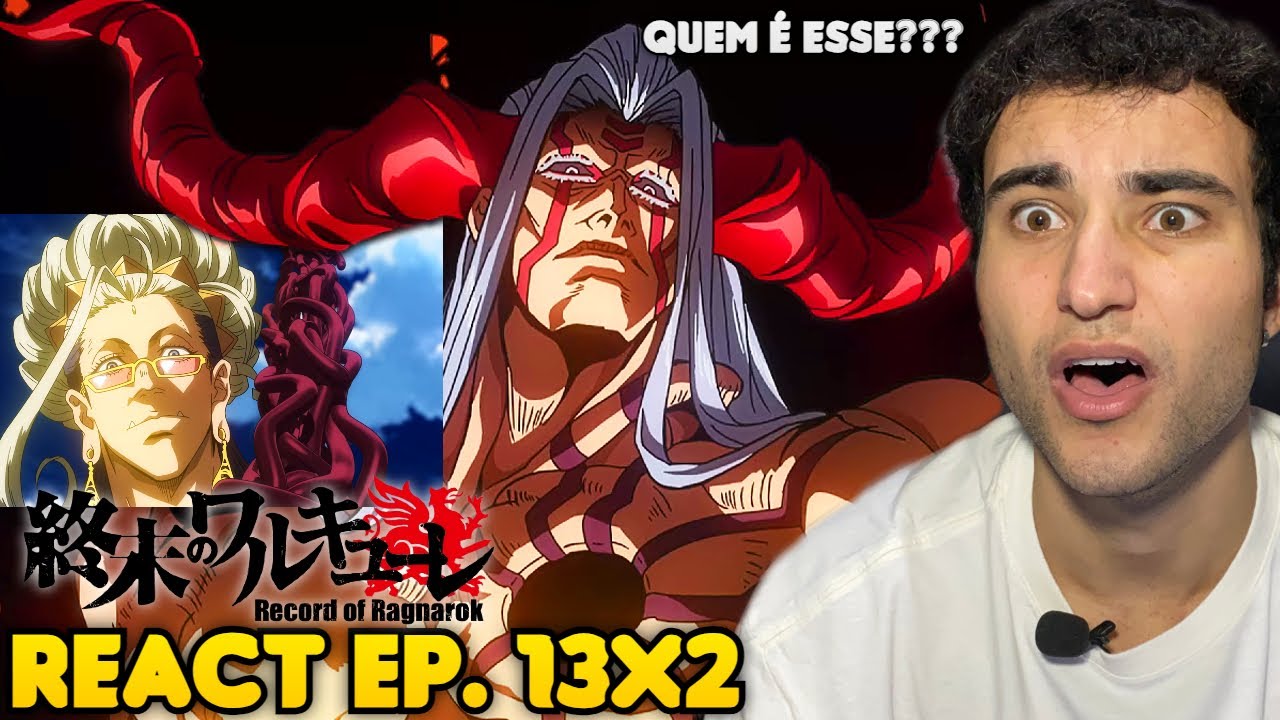 FINAL DA LUTA FOI INSANO! React Record of Ragnarok EP. 4 (Shuumatsu no  Valkyrie) 