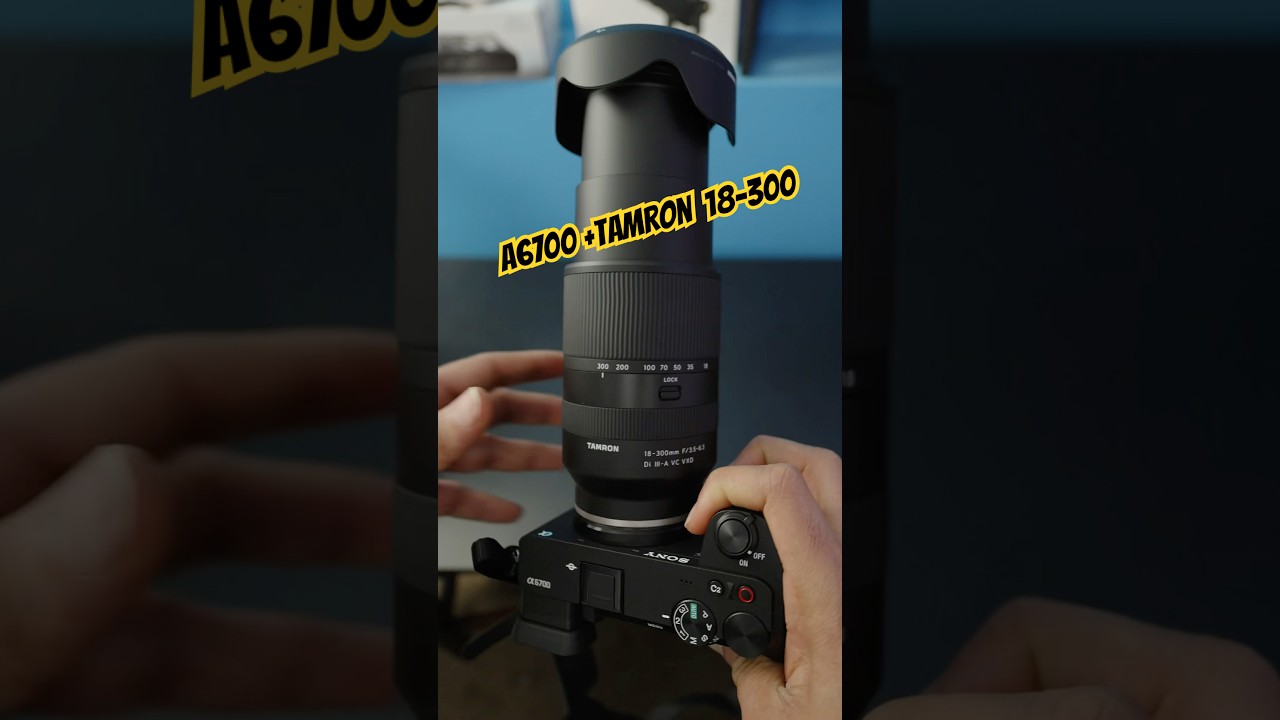 Sony A6700 Plus Tamron 18-300 Best APS-C Wild Life Combo - YouTube