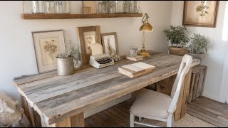 Enchanting Rustic Vintage Cottage Decor Ideas with Old-World Charm