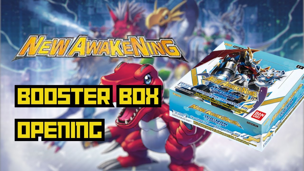 Digimon New Awakening Booster box Opening 2!