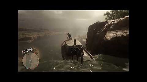 Thumbnail of Red Dead Online | Taking Boat Down Manteca Falls #shorts