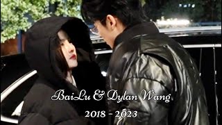 BaiLu x Dylan Wang | How BaiLu and Dylan Wang changed from 2018 to 2023 | 白鹿 x 王鹤棣 | King and Queen