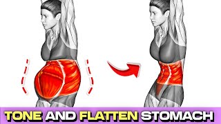 Do This Workout Every Evening to Lose That STUBBORN BELLY FAT - 10 min Workout