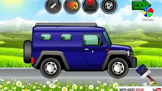 Car Wash   Truck Wash Videos For Children   Kids Games Army Truck Wash screenshot 1