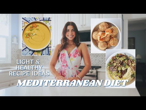 Light and Healthy Mediterranean Diet Recipe Ideas | Quick and Easy Meal Prep