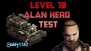 War Commander - Level 10 Alan Test - Showdown VI.