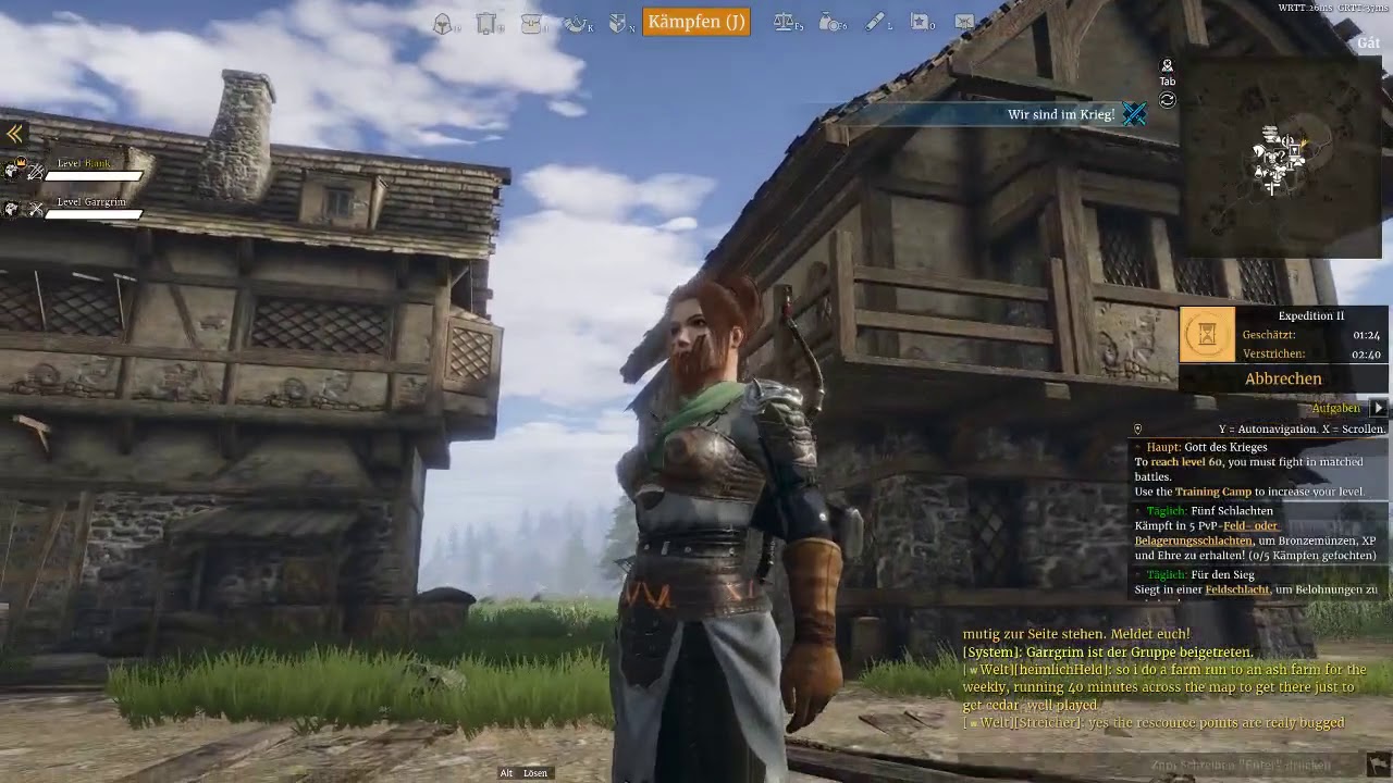 Frau mit Bart - conqueror's blade