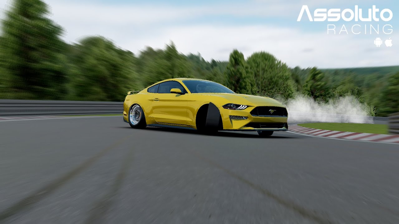Assoluto Nurburgring Ford Mustang GT 2018 (First Lap REPLAY - YouTube